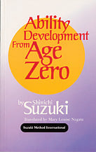 Ability Development from Age Zero book cover
